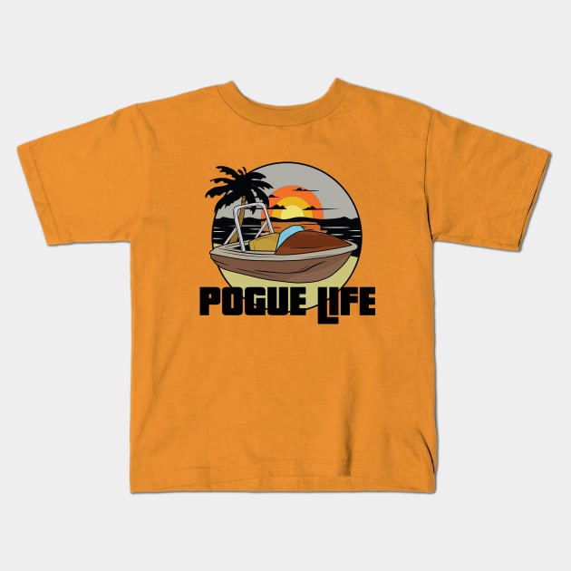 Outer banks - obx - pogue life - John b - north carolina Kids T-Shirt by Fashion Apparels